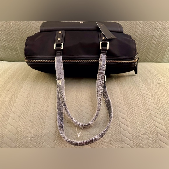 Travanti Work Tote Bag Black w/Red Lining NWT - Picture 12 of 16